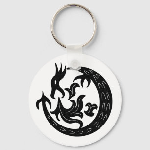 Dragon Blowing Fire   Key Ring