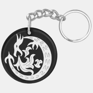 Dragon Blowing Fire   Key Ring