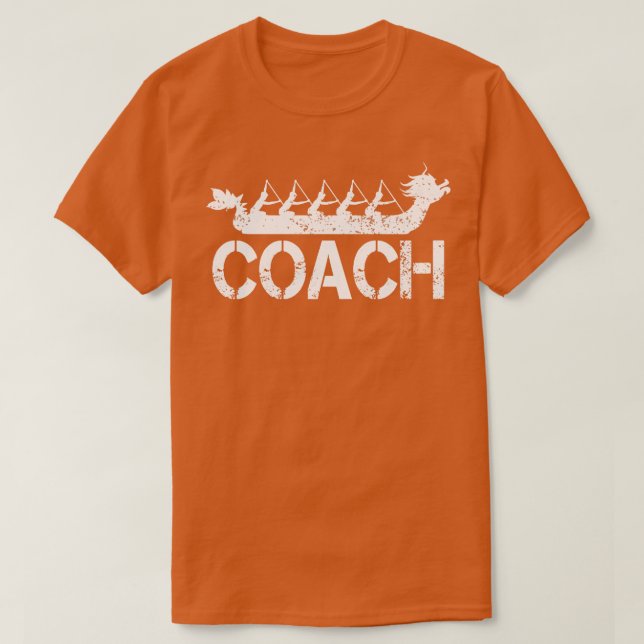 Dragon Boat Coach 1 T-Shirt (Design Front)