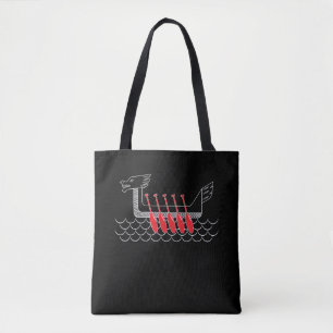 Dragon Boat Crew Rowing Row Sport Tote Bag