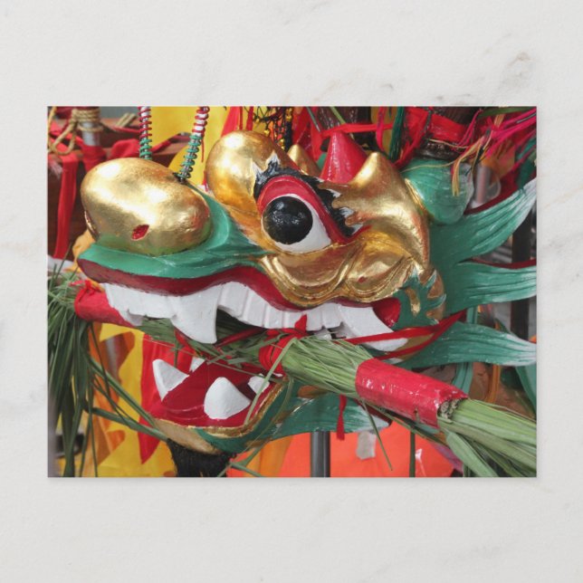 Dragon Boat headpiece Postcard (Front)