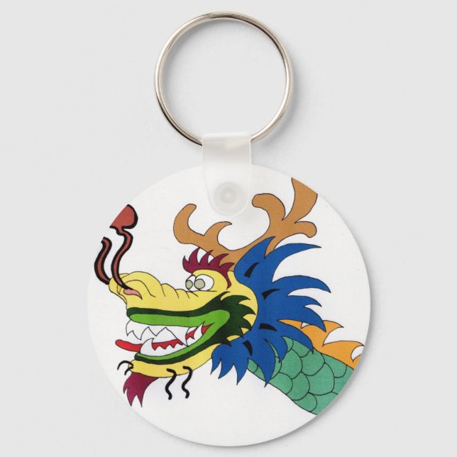 Dragon boat key ring (Front)