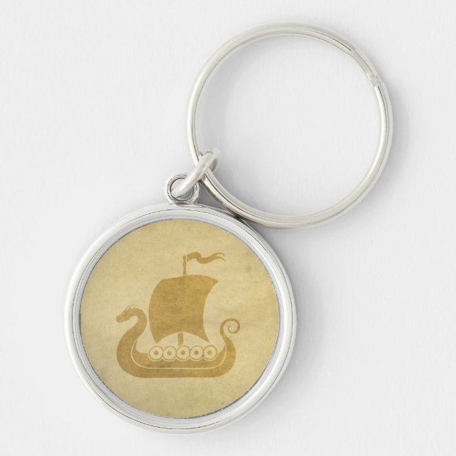 Dragon Boat Keychain (Front)