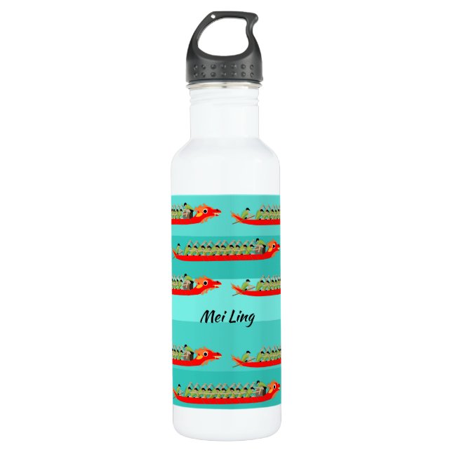 Dragon Boat Racing 710 Ml Water Bottle (Front)