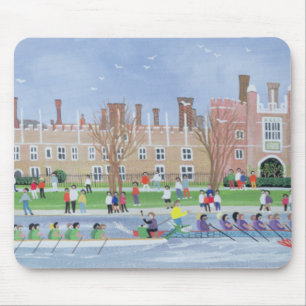 Dragon boat racing at Hampton Court 1993 Mouse Mat