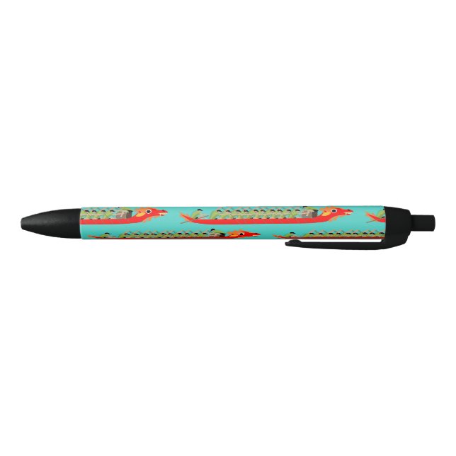 Dragon Boat Racing Black Ink Pen (Bottom)