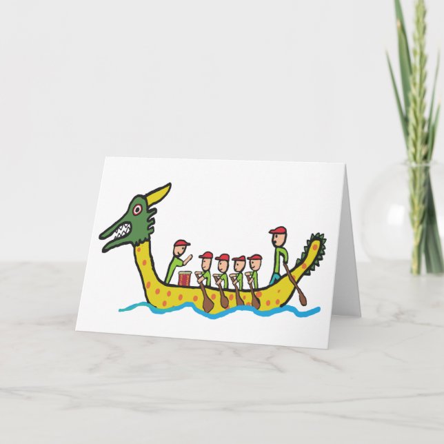 Dragon Boat Racing Card (Front)