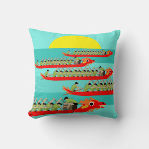 Dragon Boat Racing Cushion