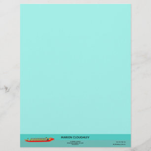 Dragon Boat Racing Custom Letterhead