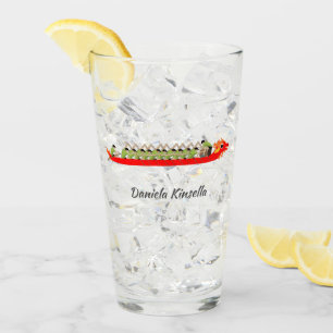 Dragon Boat Racing Glass