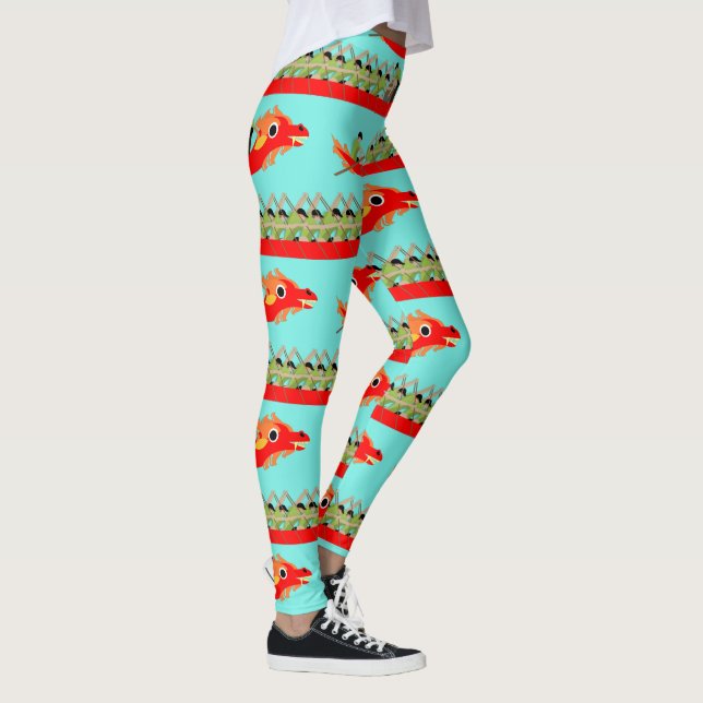 Dragon Boat Racing Leggings (Right)