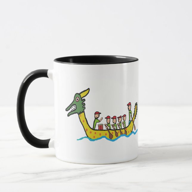 Dragon Boat Racing Mug (Left)