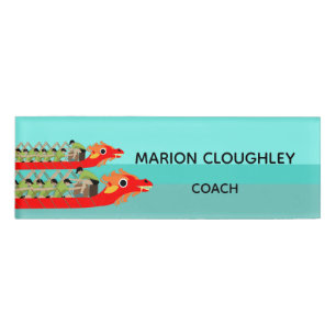 Dragon Boat Racing Name Tag