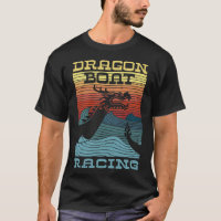 Dragon Boat Racing Retro Look