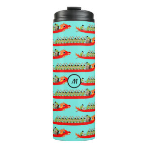 Dragon Boat Racing Thermal Tumbler