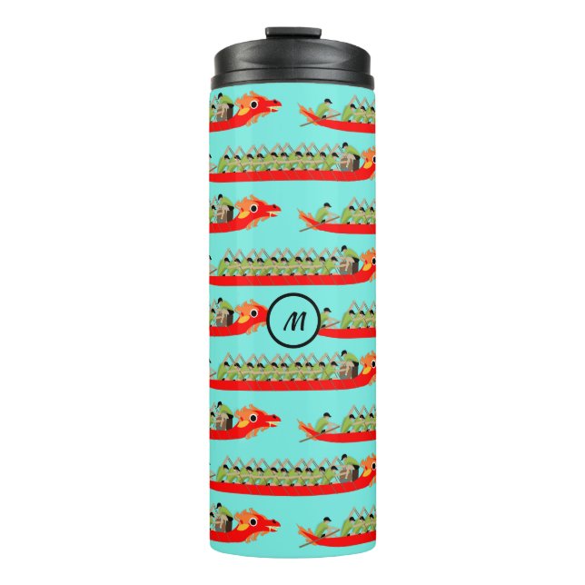 Dragon Boat Racing Thermal Tumbler (Front)