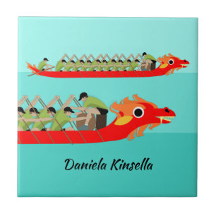 Dragon Boat Racing Tile
