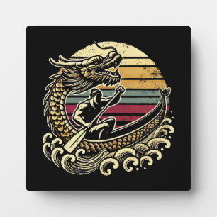 Dragon Boat Racing – Vintage Paddler Plaque