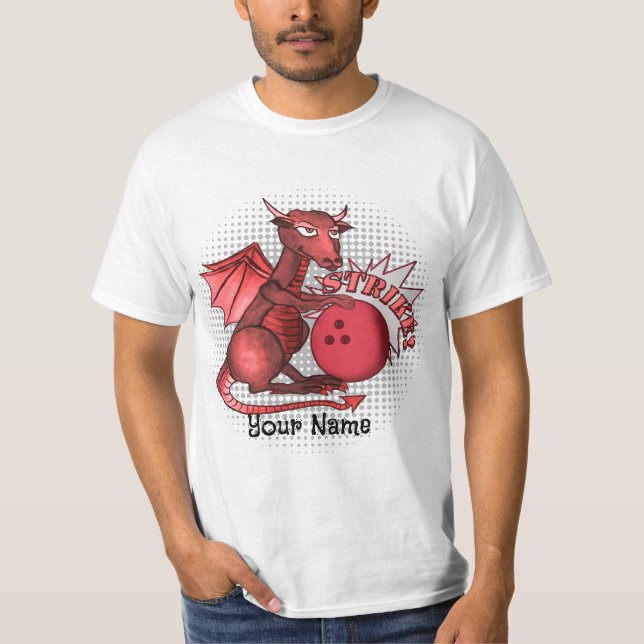  Dragon Bowling T-Shirt (Front)