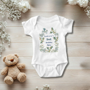 Dragon Boys 1st 2nd Birthday Party Baby Bodysuit