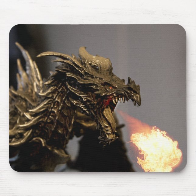 Dragon Breath Mouse Mat (Front)