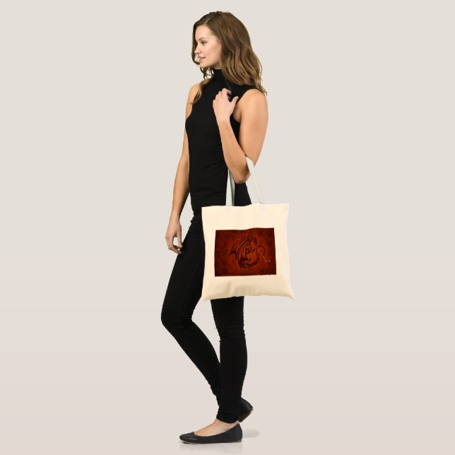 Dragon Budget Tote Bag (Front (Model))
