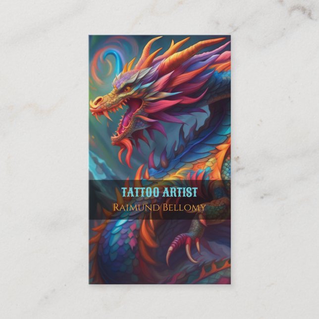 Dragon Business Card (Front)