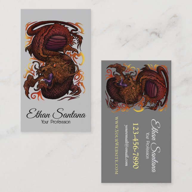 Dragon Business Card (Front/Back)