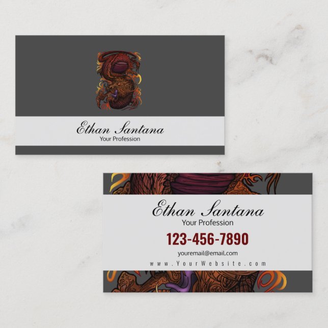 Dragon Business Card (Front/Back)