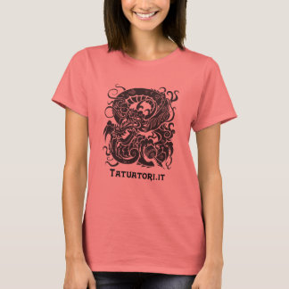 Dragon BW Tattooer T-Shirt