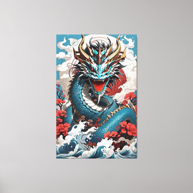 Dragon Canvas Print (Front)