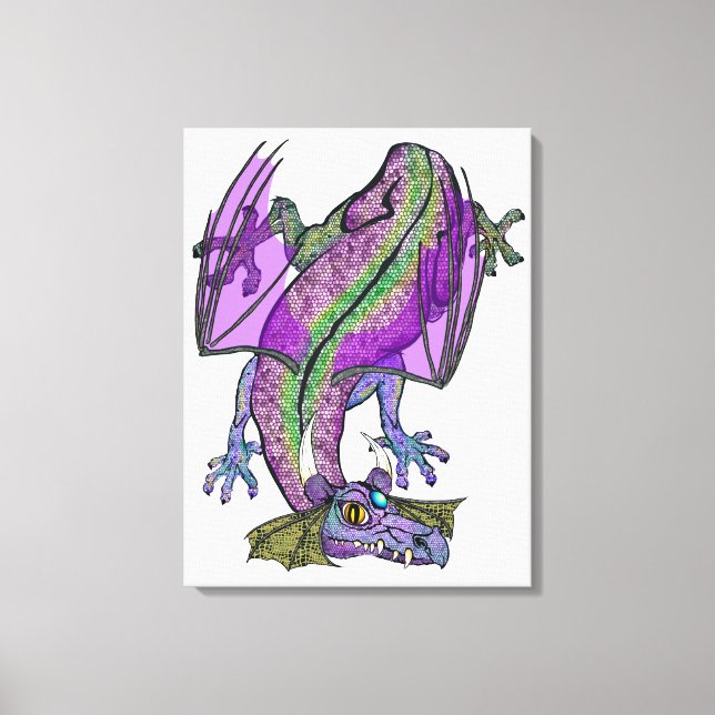 Dragon Canvas Print (Front)