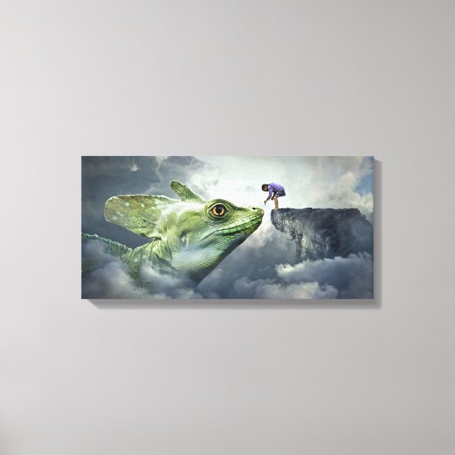 Dragon Canvas Print (Front)