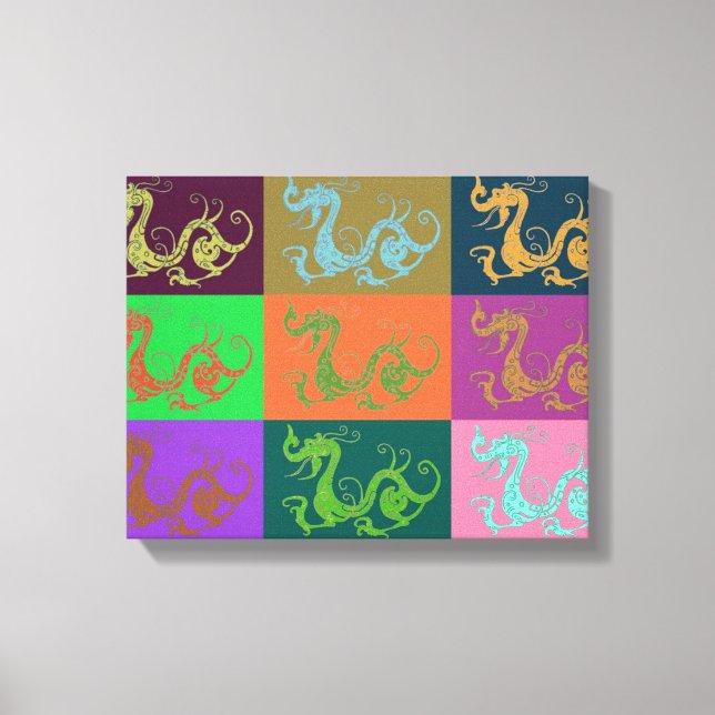 Dragon Canvas Print (Front)