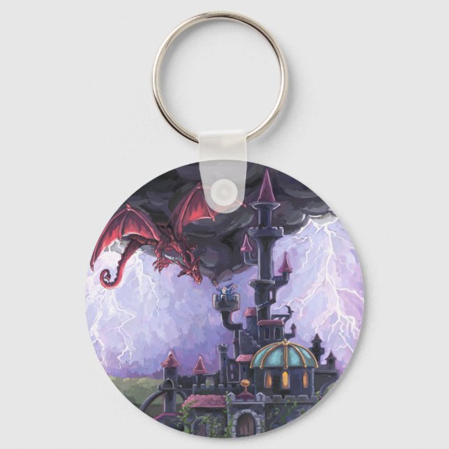 Dragon Castle Key Ring (Front)