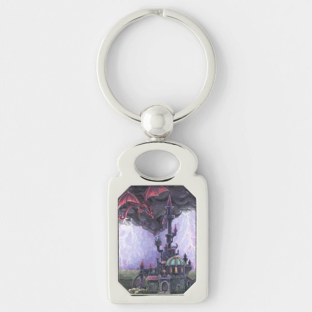 Dragon Castle Key Ring (Front)
