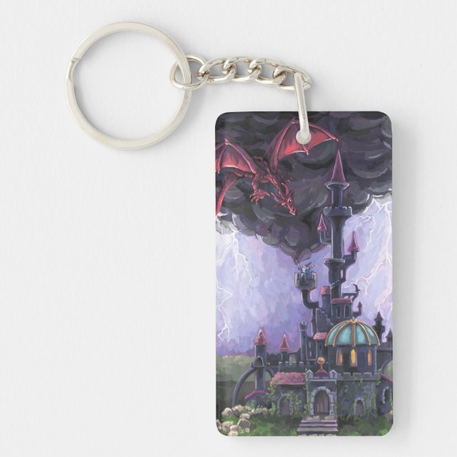 Dragon Castle Key Ring (Front)