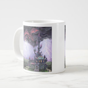 Dragon Castle Large Coffee Mug