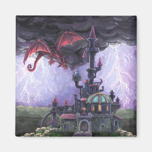 Dragon Castle Magnet