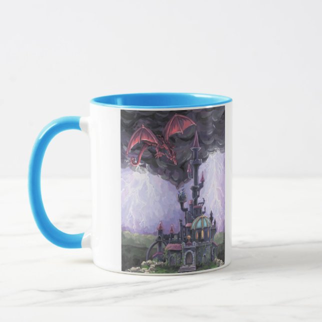 Dragon Castle Mug (Left)