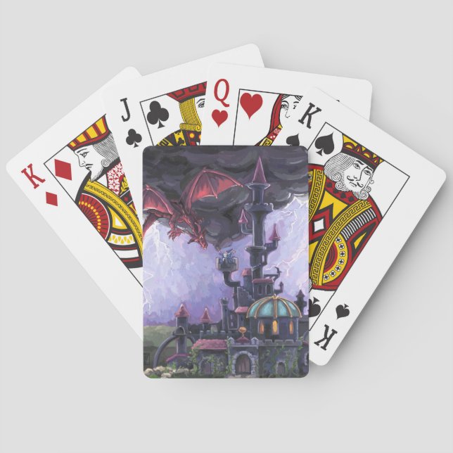 Dragon Castle Playing Cards (Back)