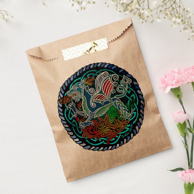 Dragon celtique favour bags (Sealed)