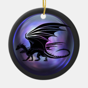 Dragon Ceramic Tree Decoration