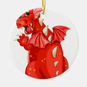 Dragon Ceramic Tree Decoration