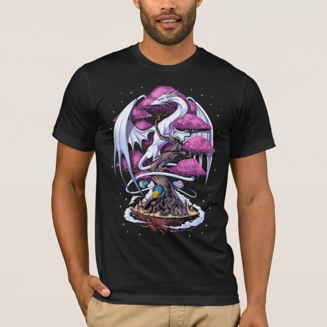 Dragon Cherry Blossom T-Shirt (Front)