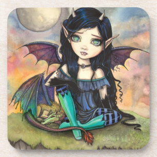 Dragon Child Cuge Big-Eye Fairy and Dragon Coaster