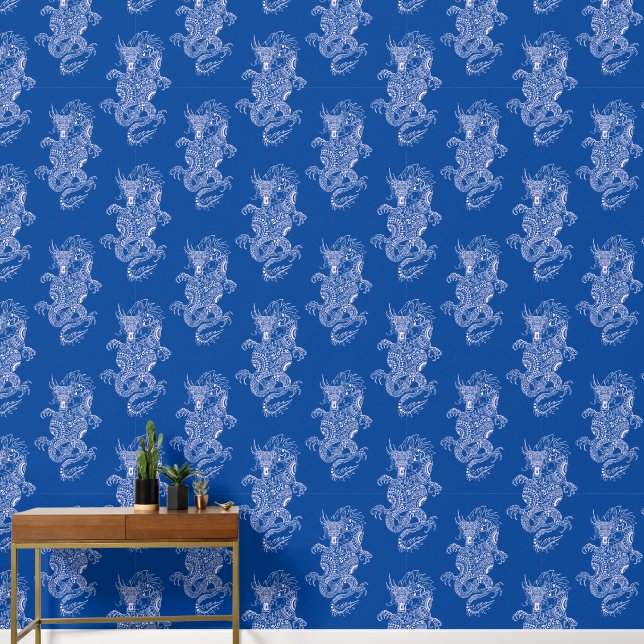 Dragon Chinese Style Wallpaper (Hallway)
