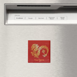 Dragon Chinese Zodiac Horoscope Constellation Sign Magnet