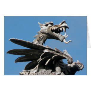 Dragon, City Hall, Cardiff, Wales, UK
