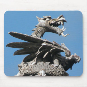Dragon, City Hall Cardiff, Wales, UK Mouse Mat